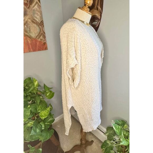 NWOT Pilcro Urban Outfitters Oversized Cream Knit Sweater Vest - Picture 4 of 7